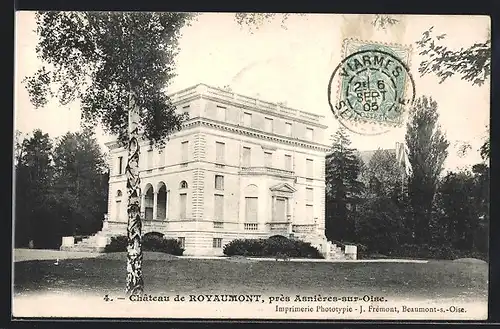 AK Royaumont, Le Chateau