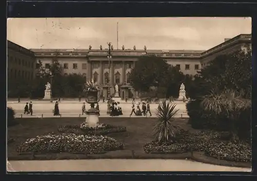 AK Berlin, Anlagen vor der Kgl. Universität