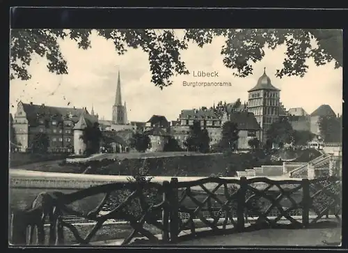AK Lübeck, Burgtorpanorama