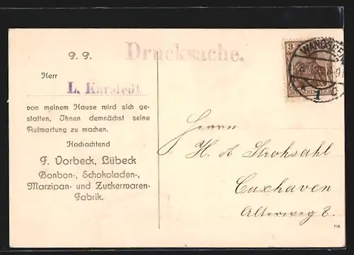 AK Lübeck, Burgtorpanorama