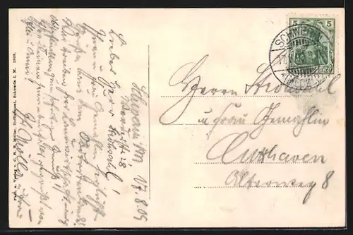 AK Schwerin i.M., Grossherzogliches Schloss