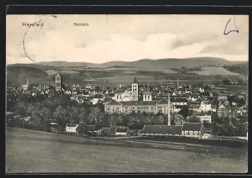 AK Hersfeld, Panorama der Stadt
