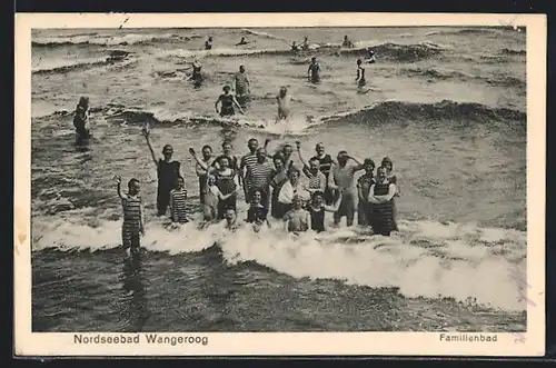 AK Nordseebad Wangeroog, Badegäste im Familienbad