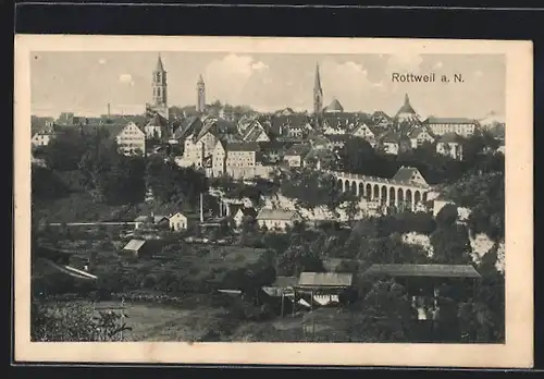 AK Rottweil a. N., Generalansicht der Stadt