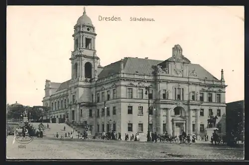 AK Dresden, das Ständehaus