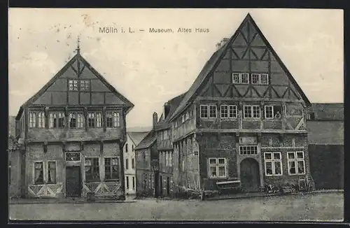 AK Mölln i. L., Museum, Altes Haus