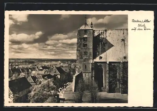 AK Verden a. Aller, Blick auf den Dom