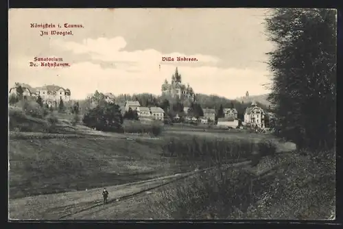 AK Königstein i. Taunus, Sanatorium Dr. Kohnflamm, Villa Andreae