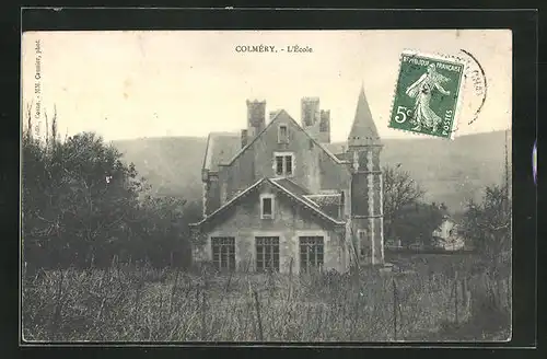 AK Colméry, L`École, Ansicht der Schule