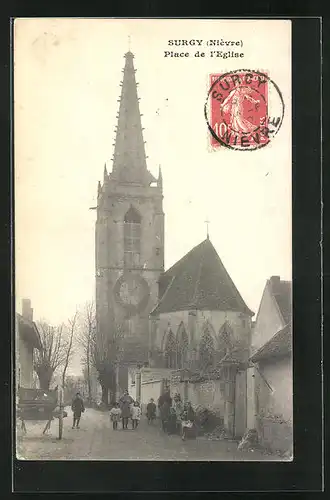 AK Surgy, Place de l`Eglise