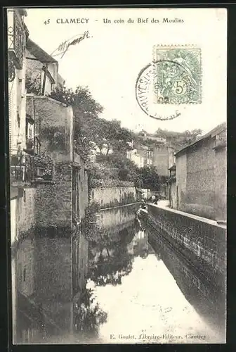 AK Clamecy, un coin du Bief des Moulins