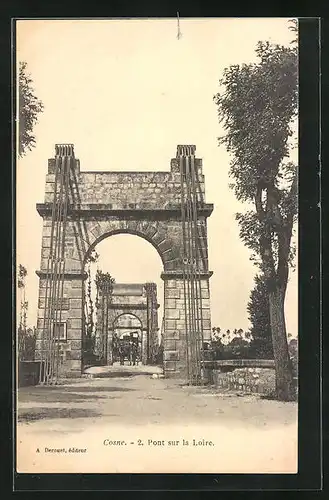 AK Cosne, Pont sur la Loire