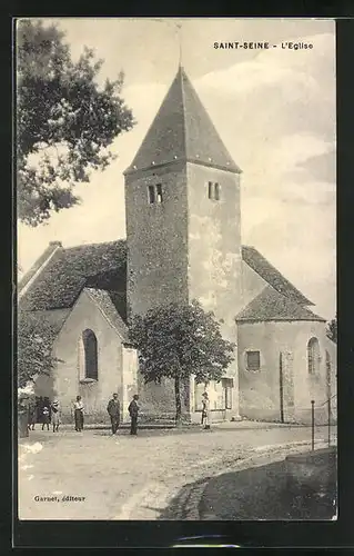AK Saint-Seine, l'Eglise