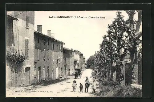 AK Lachassagne, Grande Rue