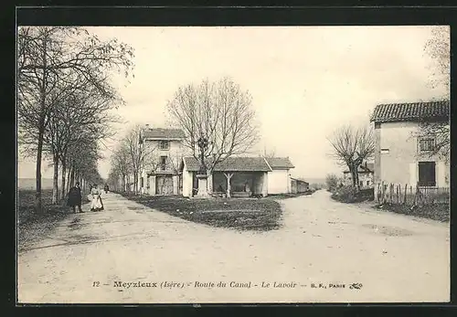 AK Meyzieux, Route du Canal, Le Lavoir