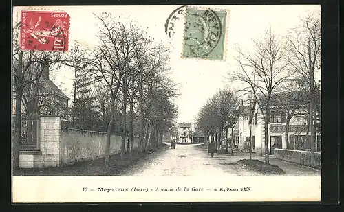 AK Meyzieux, Avenue de la Gare