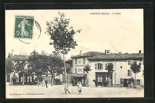 AK Fleurie, La Place, Hotel France