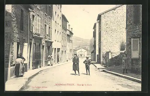 AK Bourg-de-Thizy, Rue de la Gare