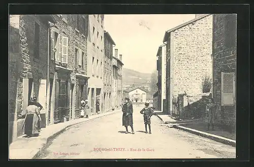 AK Bourg-de-Thizy, Rue de la Gare