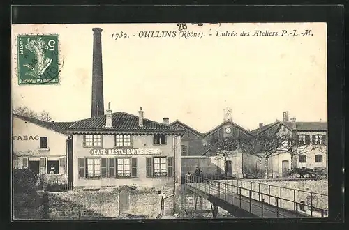 AK Oullins, Entrée des Ateliers P.-L.-M.