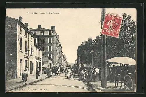 AK Oullins, Avenue des Saulées