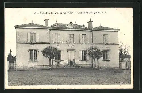 AK Grézieu-la-Varenne, Mairie et Groupe Scolaire