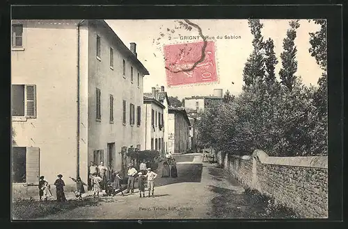 AK Grigny, Rue du Sablon