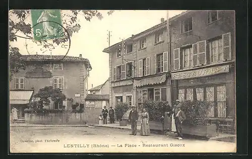 AK Lentilly, Restaurant Giroux, La Place