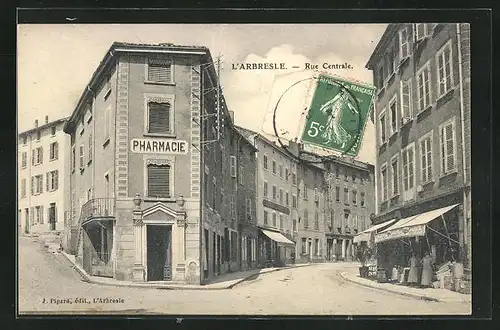 AK L`Arbresle, Pharmacie et Rue Centrale