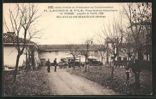 AK Belleville-en-Beaujolais, Propriétaires-Viticulteurs H. Lacroix & Fils
