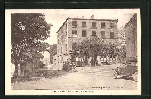 AK Sarcey, Hôtel de la Poste