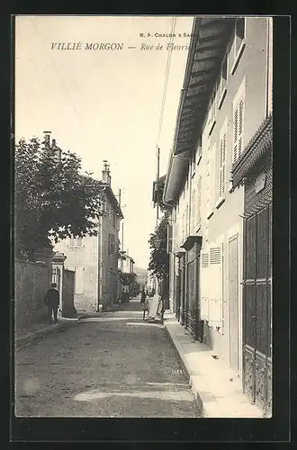 AK Villié Morgon, Rue de Fleurie