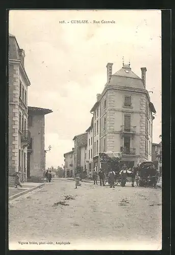 AK Cublize, Rue Centrale