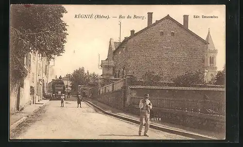AK Régnié (Rhône), Bas du Bourg