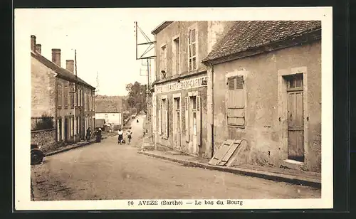 AK Aveze, le bas du Bourg