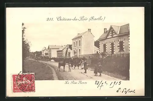 AK Chateau-du-Loir, La Rue Neuve