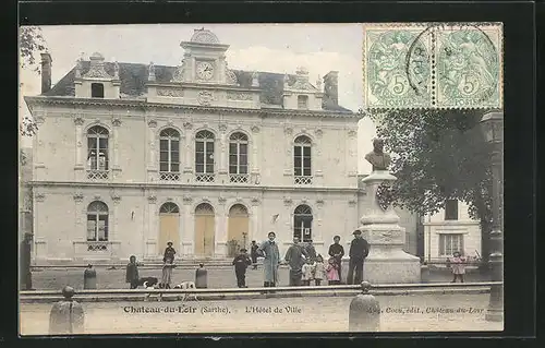 AK Chateau-du-Loir, l'Hotel de Ville