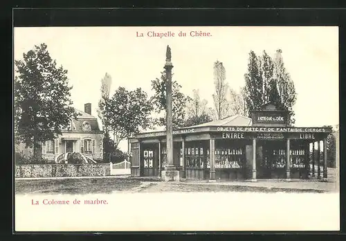 AK La Chapelle-du-Chene, la Colonne de marbre