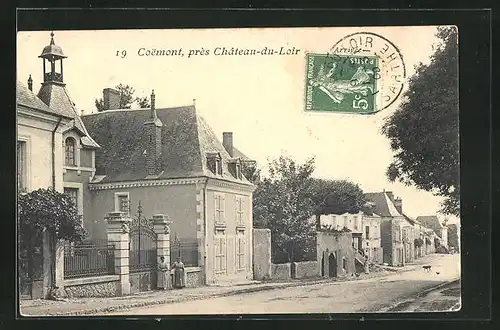 AK Chateau-du-Loir, une Rue