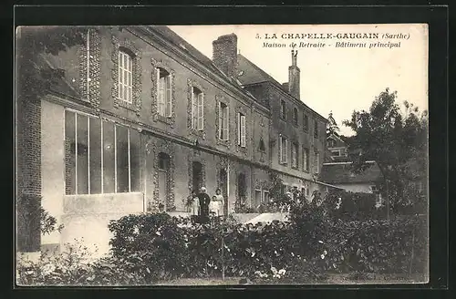 AK La Chapelle-Gaugan, Maison de Retraite, Batiment principal