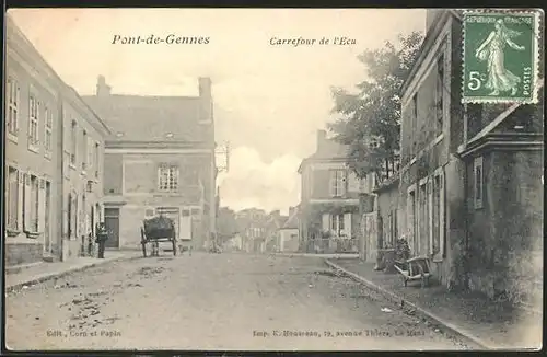 AK Pont-de-Gennes, Carrefour de l`Ecu