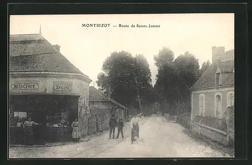 AK Montbizot, Route de Sainte-Jamme