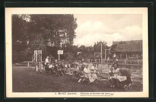 AK Mayet, Piscine et terrain de jeux