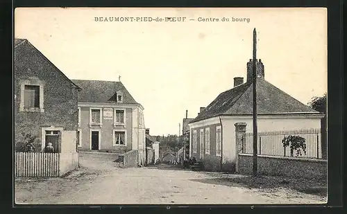 AK Beaumont-Pied-de-Boef, Centre du bourg