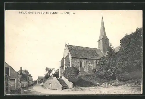AK Beaumont-Pied-de-Boef, L`Eglise