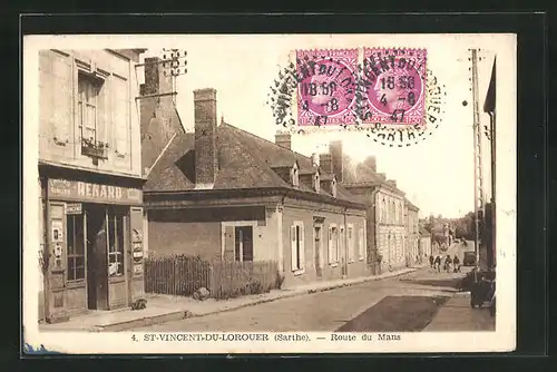 AK St-Vincent-du-Lorouer, Route du Mans