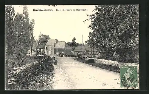 AK Bouloire, Entrée par route de Maisoncelle