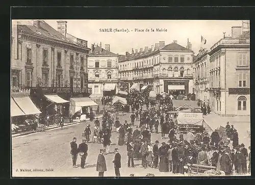 AK Sablé, Place de la Mairie