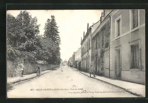 AK Sille-le-Guillaume, Rue de Sablé