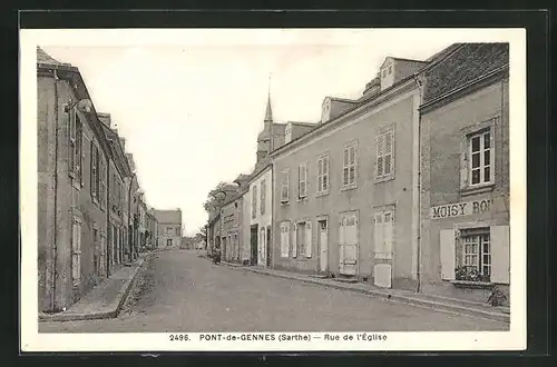 AK Pont-de-Gennes, Rue de l'Église